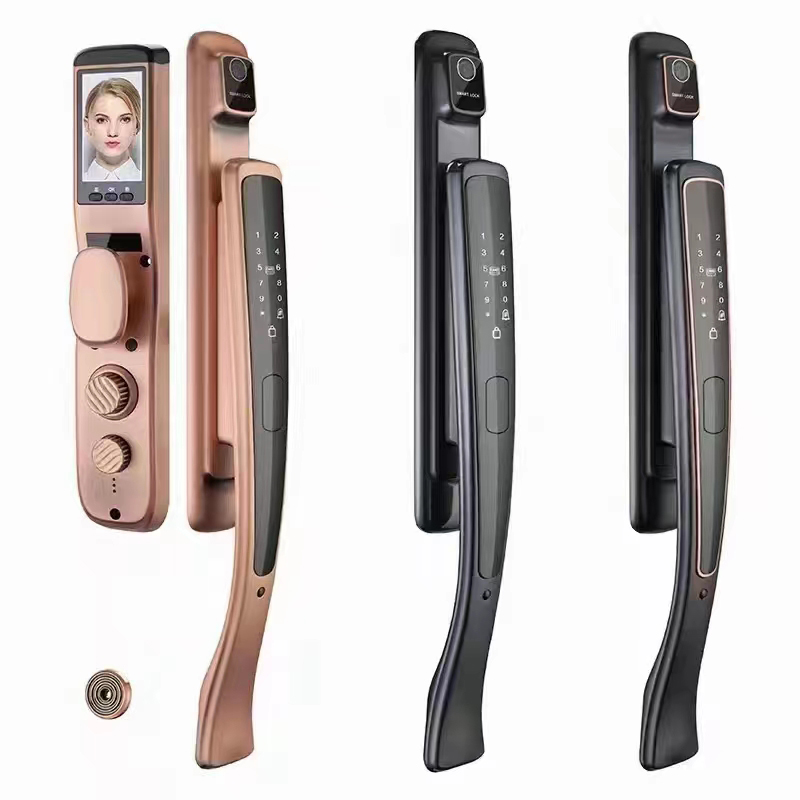 倍爾盾H8008刷臉全自動(dòng)指紋鎖